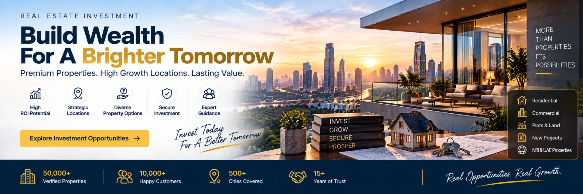 Explore real estate investment opportunities